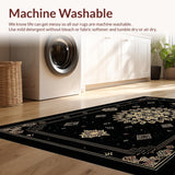 Vibrant Tasseled Medallion Style(Black)