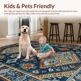 Vintage Tribal Medallion Aesthetic(Blue)