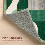 Chic Earthy Abstract Motif(Green)