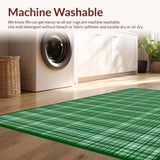 Modern Earthy Geometric Delight(Green)