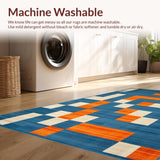 Abstract Multicolor Patterned Elegance(Blue)