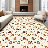 Charming Teddy Bear Theme Decor(Beige)