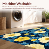 Contemporary Rustic Floral(Blue)
