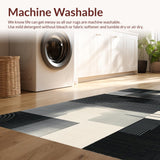 Contemporary Minimalist Tiled Motif(Black)