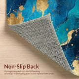 Dynamic Modern Textured Waves(Blue)