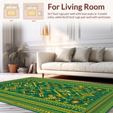 Transitional Playful Color Contrast(Green)