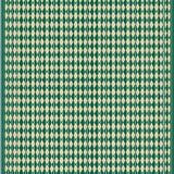 Contemporary Geometric Green Tones(Beige)