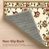 Non Slip Area for Home Office Decor(Beige)