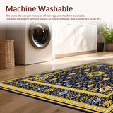 Vintage Boho Area(Blue)