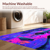 Bold Electric Guitar Imagery(Purple)