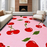 Chic Modern Cherry Illustration(Pink)