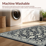 Rustic Grey Floral Artistry(Black)