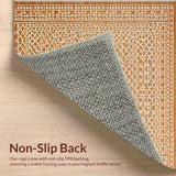 Cozy Cream and Brown Print(Beige)