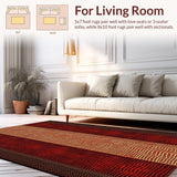 Luxurious Colorful Medallion Design(Red)