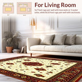 Vintage Abstract Area(Beige)