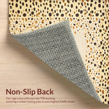 Brooks Beige Animal Print Area(Beige)