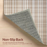 Minimalist Beige Checkered with Faint Brown Crosshatch(Beige)