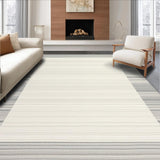 Chic Striped Border Arrangement(Beige)