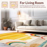 Dynamic Circular Whimsy Design(Yellow)
