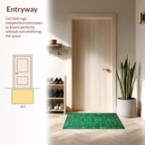 Elegant Vintage Ethnic Arrangement(Green)