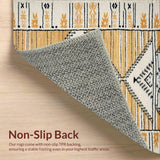 Neutral Beige Tribal High Traffic(Beige)