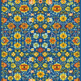 Artful Tropical Floral Arrangement(Blue)