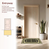 Sophisticated Cream Ogee Style(Black)