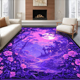 Delicate Nature Inspired Decorative Design(Purple)