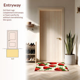 Bright and Fun Bathroom Essentials(Red)