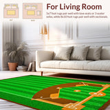 Child Friendly Vibrant Striped Display(Green)