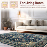 Elegant Blue Tiled Motif(Blue)