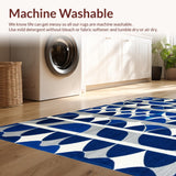 Abstract Mid Century Modern(Blue)