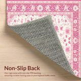 Delicate Pink Nature Inspired Design(White)