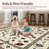 Vintage Boho Kitchen Runner(White)