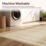 Minimalist Tan Geometric Motif(Beige)
