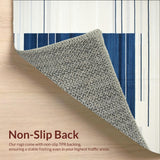 Modern Geometric with Navy and Cream Tones(Beige)