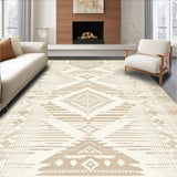 COZYHAVEN Boho Chic Area for Kitchen Comfort Standing(Beige)