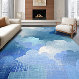 Modern Dreamy Sky Motif(Blue)
