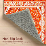 Rustic Geometric Orange Elegance(Orange)