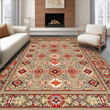 Sophisticated Earthy Geometric Accent(Beige)