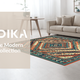 Geometric Tribal Artistry Aesthetic(Red)