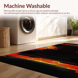 Vibrant Abstract Lava Illusion(Red)