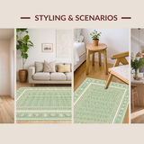 Sophisticated Gray Patterned Appeal(Green)