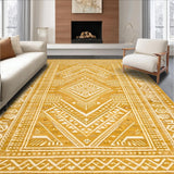 Chic Half Circle Rustic Motif(Yellow)