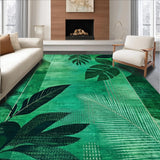 Elegant Textured Foliage Aesthetic(Green)