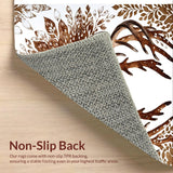 Multicolor Wildlife Area Mat(Brown)