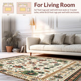 Boho Hallway Runner(Ivory)