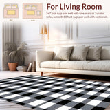 Vibrant Seasonal Plaid Design Element(Black)