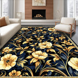 Transitional Gold Floral Arrangement(Black)