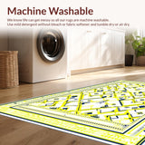 Stylish Dynamic Geometric Arrangement(Yellow)